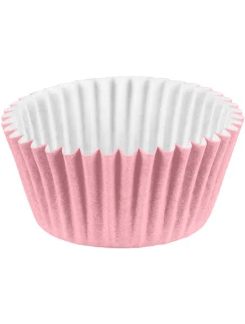 FORMINHA CUPCAKE PAPEL COLORS IMPERMEAVEL ROSA BEBE COM 45 UNIDADES REGINA