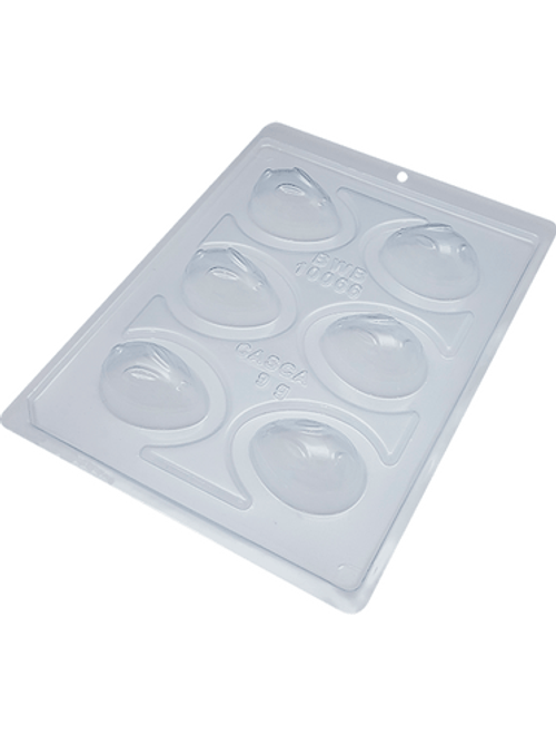 FORMA PARA OVO DE PASCOA ESPECIAL OVINHO COELHO SILICONE 3 PARTES BWB