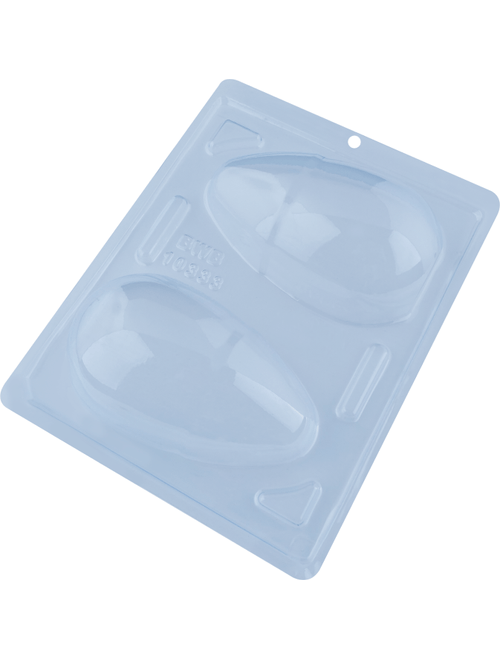 FORMA PARA OVO DE PASCOA ESPECIAL OVO COPO DE COLHER SILICONE 3 PARTES BWB