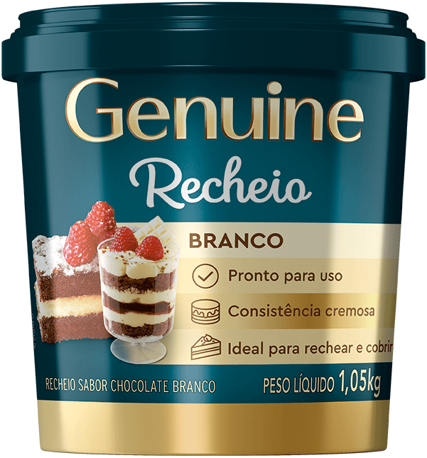 Barra de Chocolate Branco 1kg - Garoto - Doce Malu