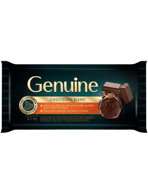 BARRA CHOCOLATE BLEND 2,1KG GENUINE