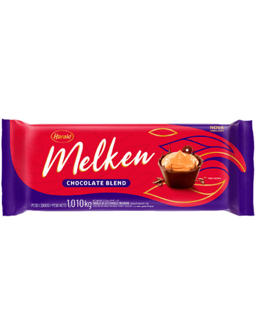 CHOCOLATE BARRA BLEND MELKEN 1,010KG HARALD