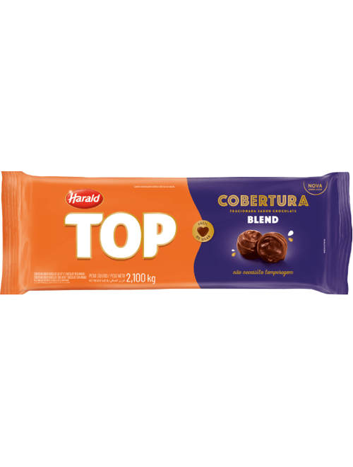 COBERTURA FRACIONADA TOP BLEND 2.1KG HARALD