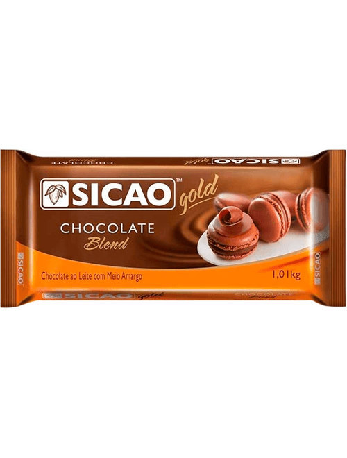 CHOCOLATE NOBRE BLEND BARRA 1,01KG SICAO