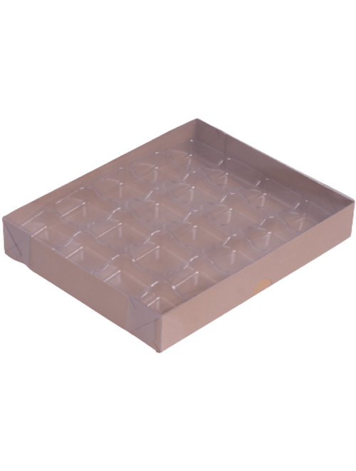 CAIXA PARA 20 BOMBONS KRAFT COM 10 UNIDADES YINPACK