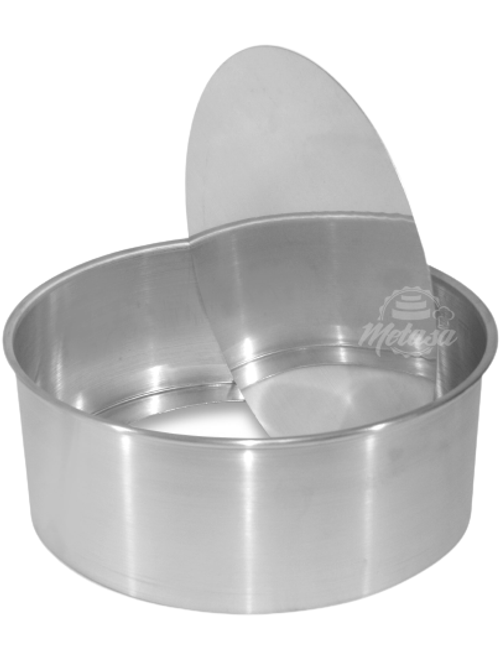 FORMA REDONDA 17X10CM FUNDO FALSO METASA