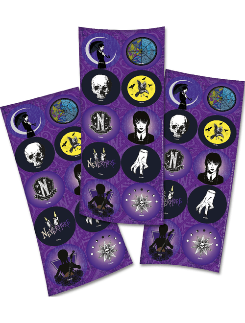 ADESIVO REDONDO WANDINHA COM 30 UNIDADES FESTCOLOR