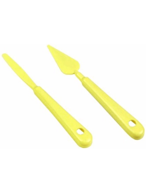 KIT ESPATULA ARTISTICA COM 2 UNIDADES BLUE STAR