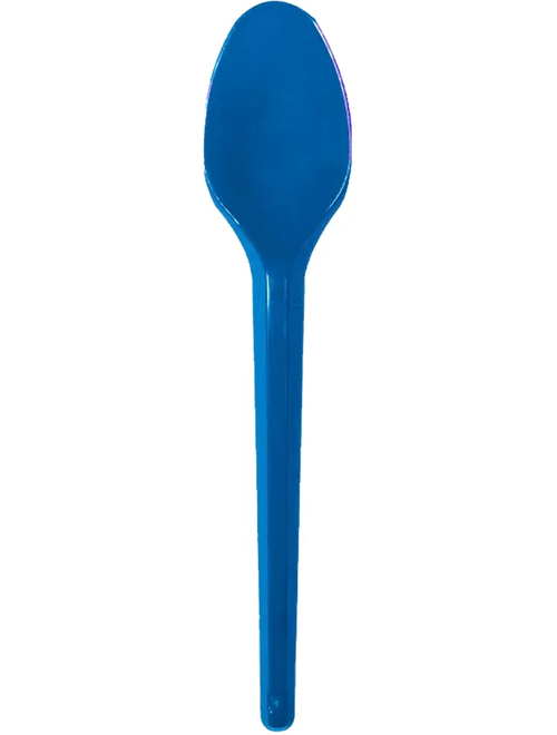 COLHER SOBREMESA AZUL COM 50 UNIDADES BELLO