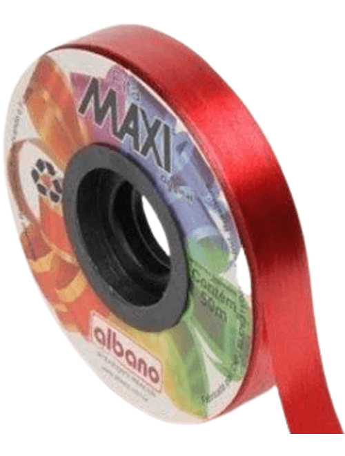 FITA MAXI 16MMX50M VERMELHO ALBANO