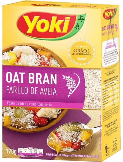 OAT BRAN FARELO DE AVEIA 170G YOKI