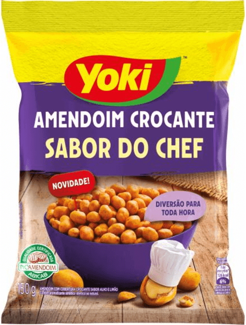 AMENDOIM CROCANTE SABOR DO CHEF 150G YOKI