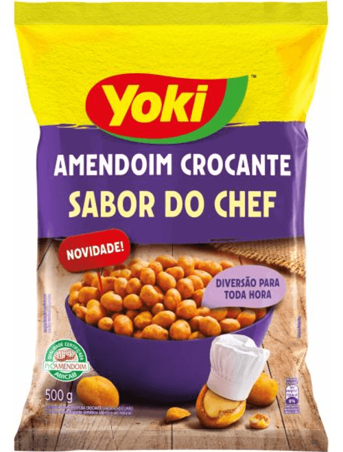 AMENDOIM CROCANTE SABOR DO CHEF 500G YOKI