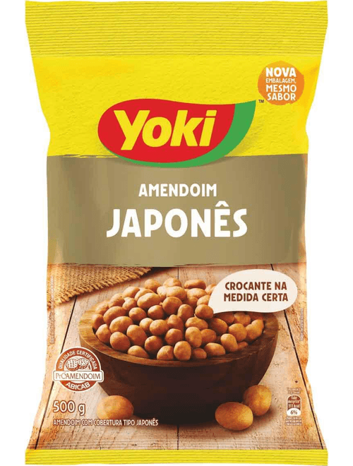 AMENDOIM JAPONES 500G YOKI