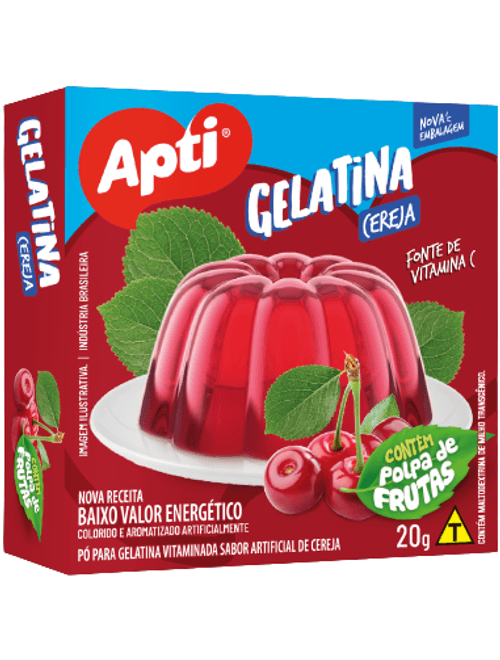 GELATINA CEREJA APTI 20G