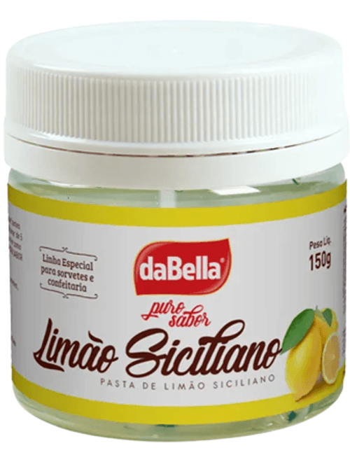 PASTA SABORIZANTE PURO SABOR LIMAO SICILIANO 150G DABELLA
