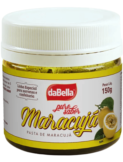 PASTA SABORIZANTE PURO SABOR MARACUJA 150G DABELLA