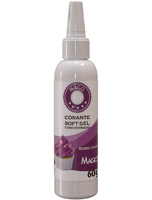CORANTE SOFT GEL ROXO UVA 60G MAGO
