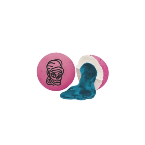 CHICLETE CAVEIRA TERROR ZONE DE FRAMBOESA 320G SUKEST - Doces Vaz