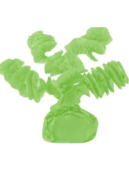 PAPEL PARA BALAS COM 40 UNIDADES VERDE LIMAO RABICO