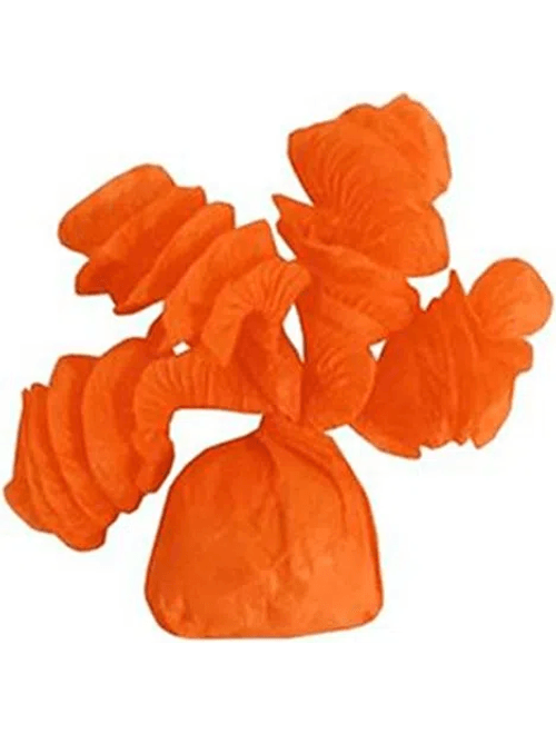 PAPEL PARA BALAS COM 40 UNIDADES LARANJA RABICO