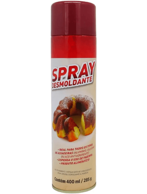 SPRAY DESMOLDANTE 400ML CAKE BRASIL