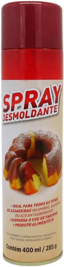 SPRAY DESMOLDANTE 400ML CAKE BRASIL - Doces Vaz