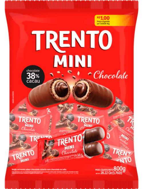 TRENTO MINI CHOCOLATE 800G