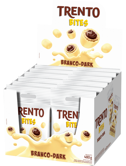 TRENTO BITES BRANCO DARK 480G