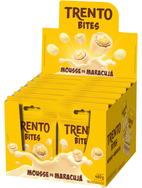 TRENTO BITES MOUSSE DE MARACUJA 480G