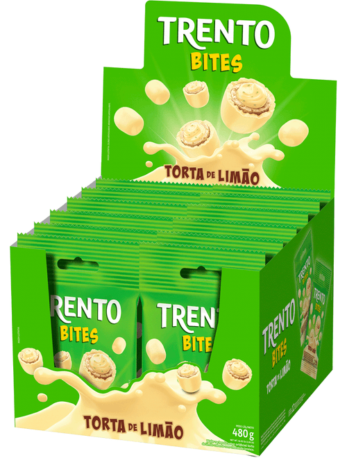 TRENTO BITES TORTA DE LIMAO 480G