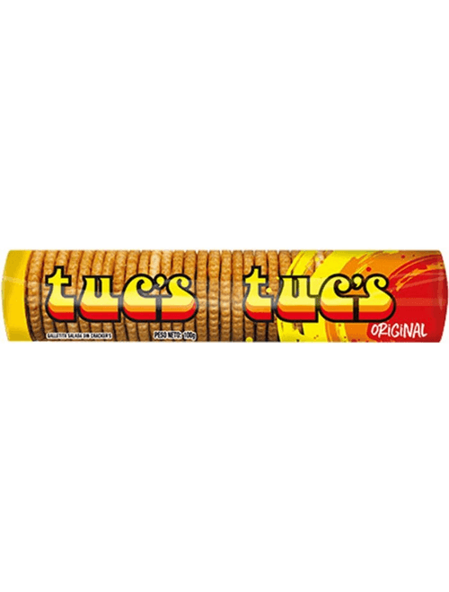 BISCOITO SALGADO DIN CRACKERS ORIGINAL 100G TUC`S
