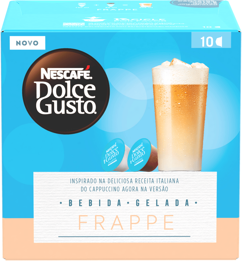 Café en cápsula Nescafé Dolce Gusto Capuchino Frappe 10 Cápsulas