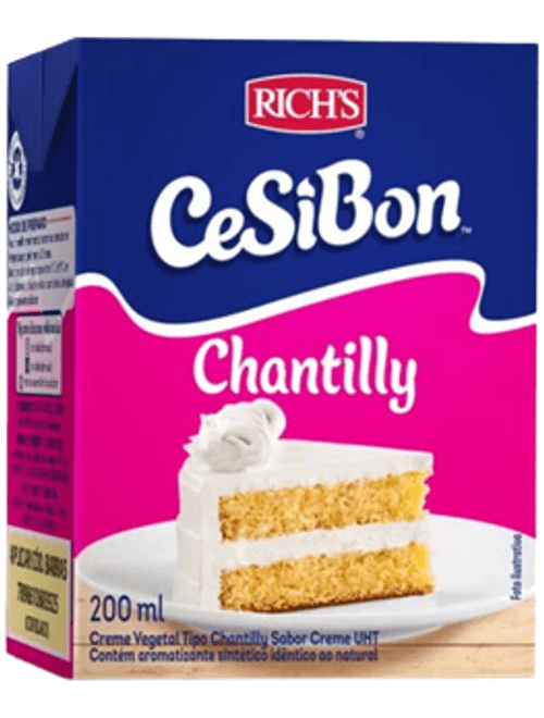 CHANTILLY UHT SABOR BAUNILHA 200ML CESIBON