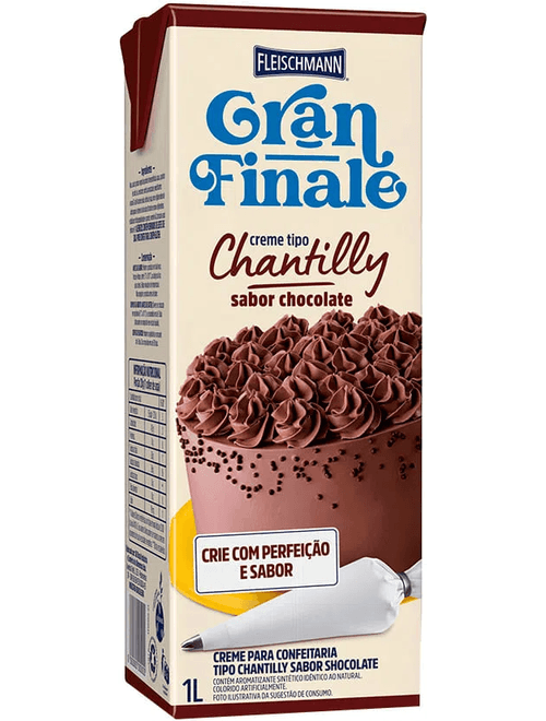 CHANTILLY SABOR CHOCOLATE 1LT FLEISCHMANN