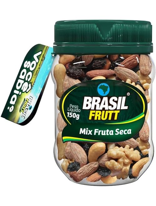 MIX FRUTAS SECAS POTE 150G BRASIL FRUTT