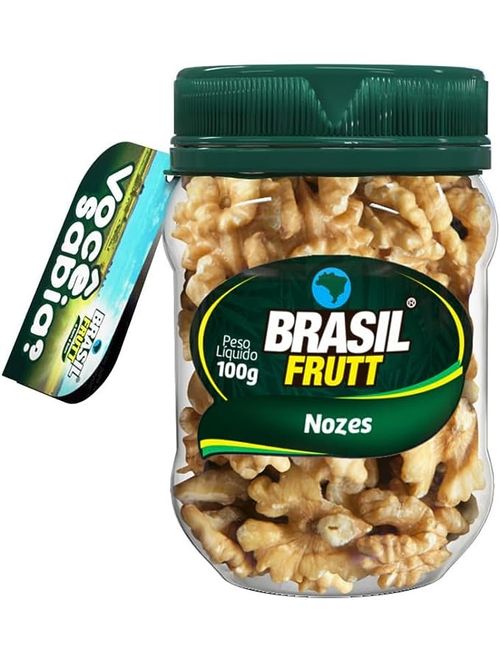 NOZES NATURAL POTE 100G BRASIL FRUTT