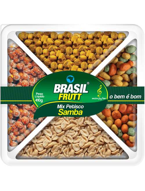 MIX PETISCO SAMBA 410G BRASIL FRUTT