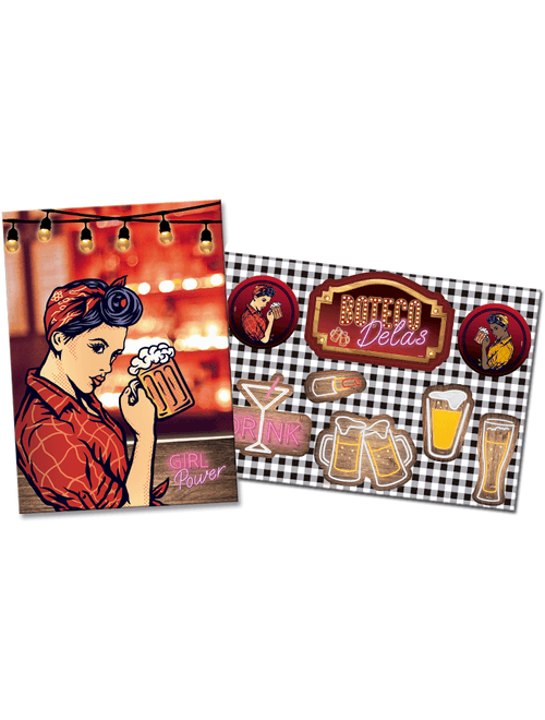 KIT DECORATIVO BOTECO DELAS FESTCOLOR