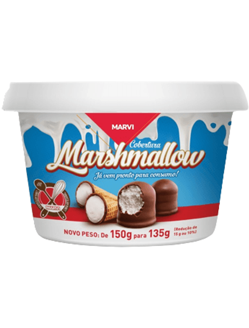 COBERTURA MARSHMALLOW 135G MARVI