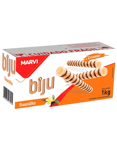CANUDO BIJU BAUNILHA 1KG MARVI