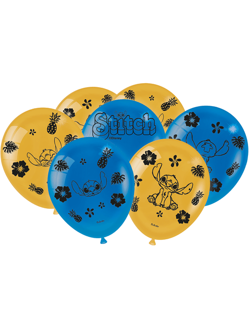 BALAO IMPRESSO ESPECIAL STITCH COM 25 UNIDADES FESTCOLOR