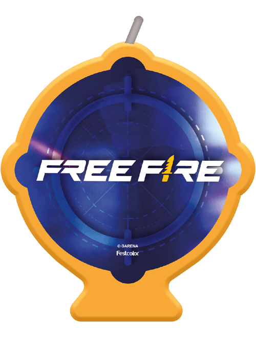 VELA PLANA FREE FIRE GAMER FESTCOLOR