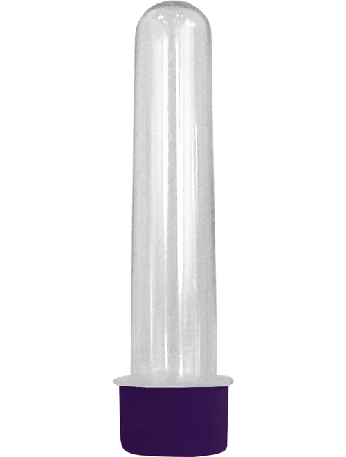 TUBETE GRANDE COM TAMPA ROXA 12CM COM 10 UNIDADES MASSARI
