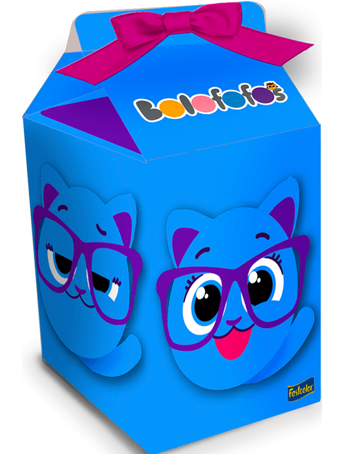CAIXA MILK BOLOFOFOS COM 8 UNIDADES FESTCOLOR