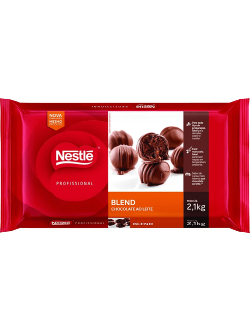 CHOCOLATE PARA COBERTURA BLEND 2,1KG NESTLE