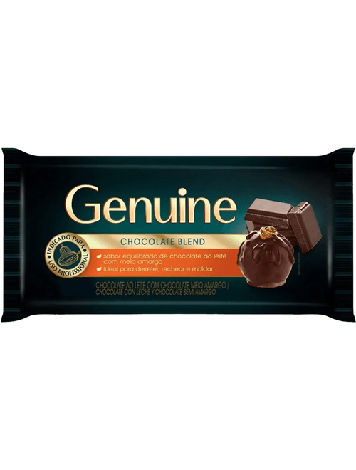 CHOCOLATE EM BARRA BLEND 1KG GENUINE