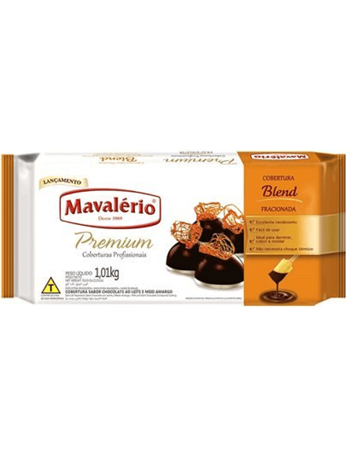 CHOCOLATE COBERTURA BLEND PREMIUM 1.01KG MAVALERIO