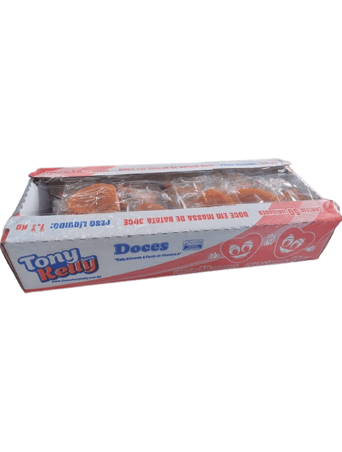 DOCE EM MASSA DE BATATA DOCE COM 50 UNIDADES 1.1KG TONYKELLY