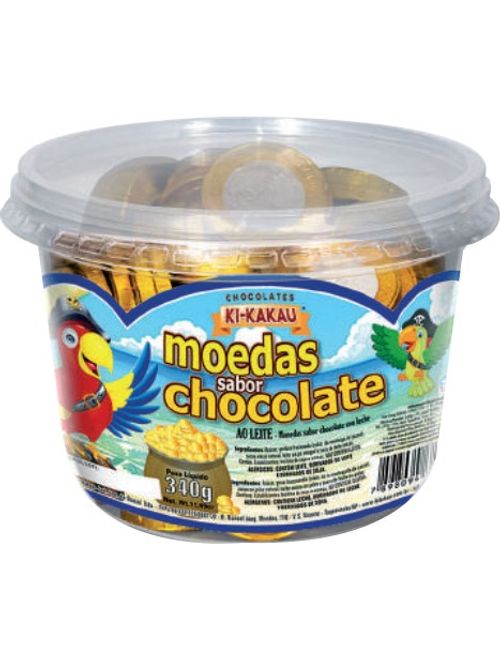 CHOCOLATE MOEDAS 340G KI KAKAU
